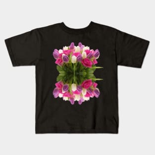 Tulips beautiful flower Kids T-Shirt